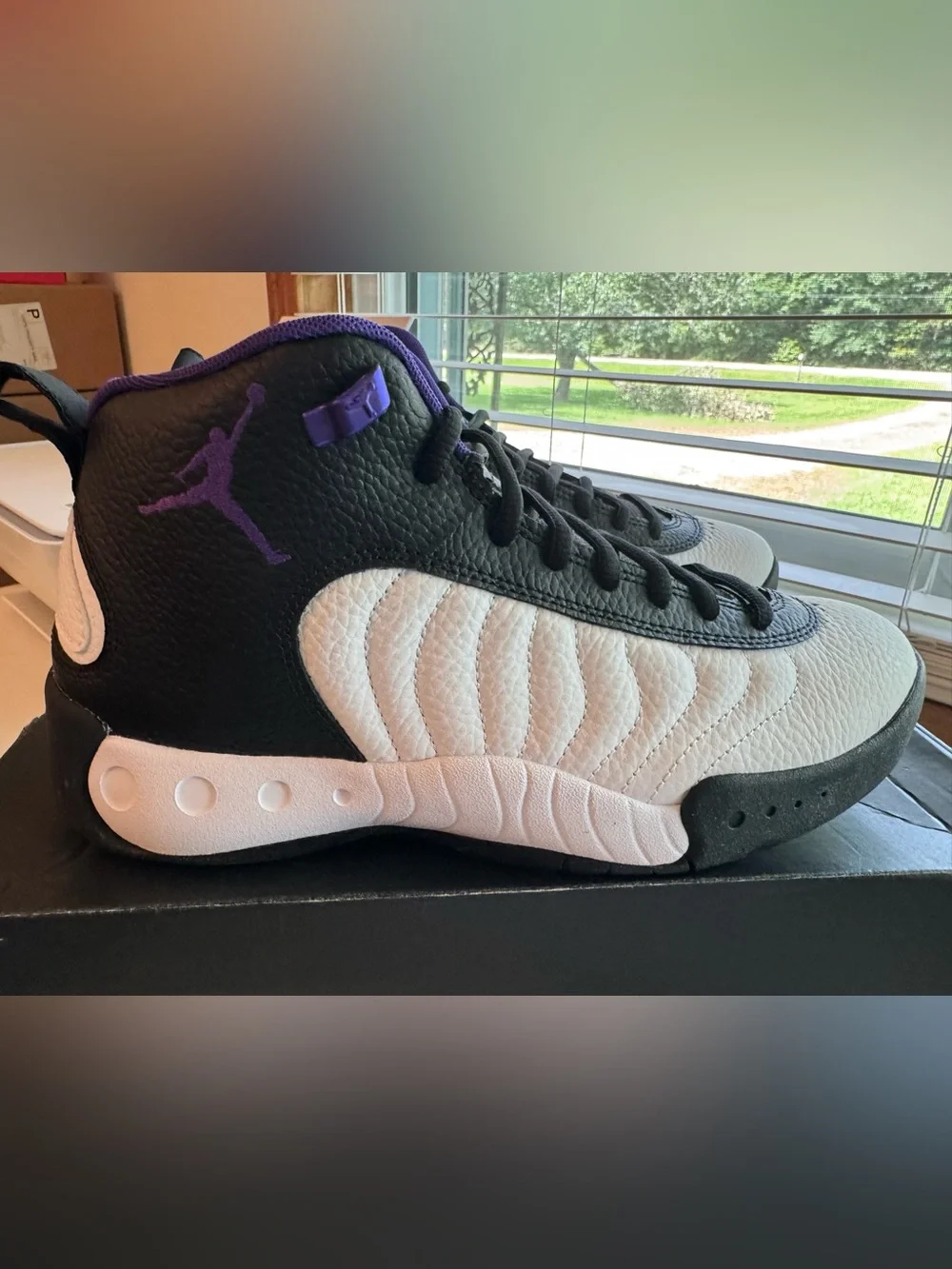 Jordan Jumpman Pro Black Field Purple, Size 9 Men’s/10.5 Women’s. Brand NEW
